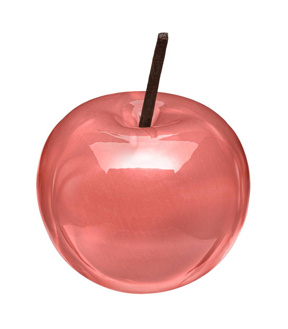 Pomme décorative en Céramique de couleur D 8.9 cm