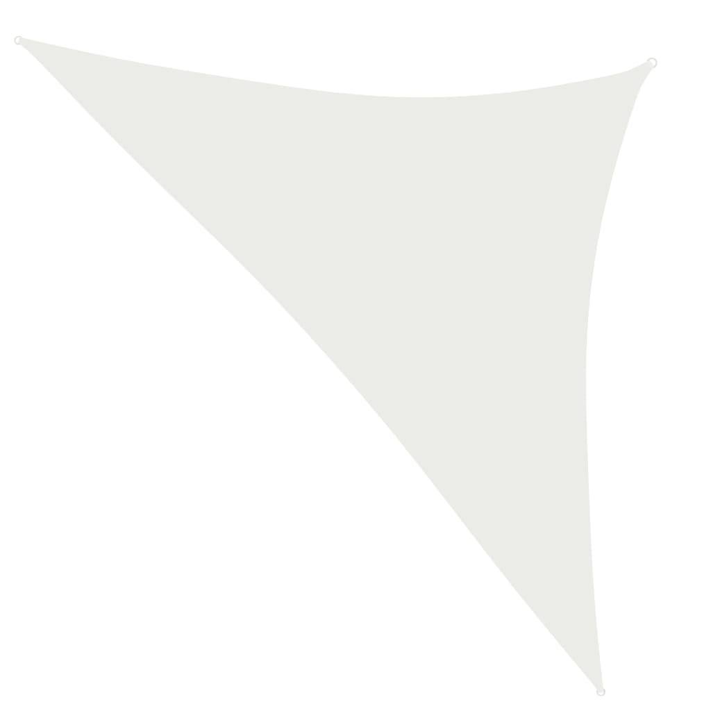 Helloshop26 - Voile d'ombrage 160 g/m² blanc 2,5 x 2,5 x 3,5 m PEHD - Imagen 1