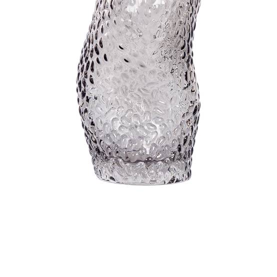 Beliani - Vase à fleurs Verre Gris DYTIKO - 16x16x31- Beliani - Image 7