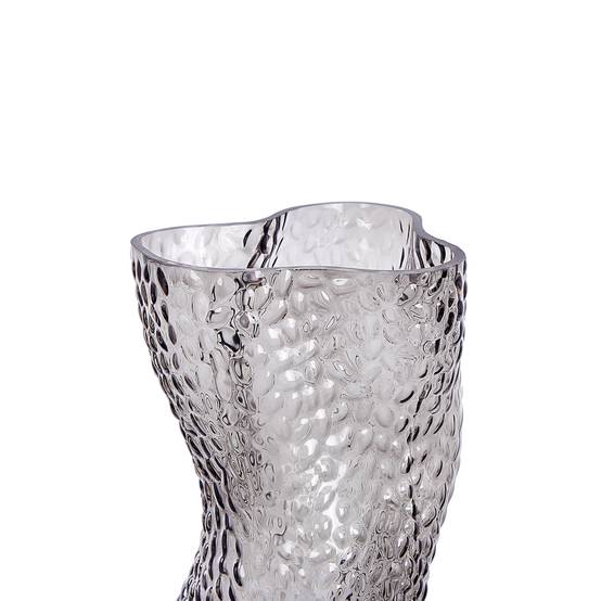 Beliani - Vase à fleurs Verre Gris DYTIKO - 16x16x31- Beliani - Image 6