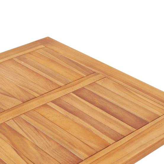 Vidaxl - Ensemble de bar 3 pcs Bois de teck solide vidaXL 44671 - Imagen 4