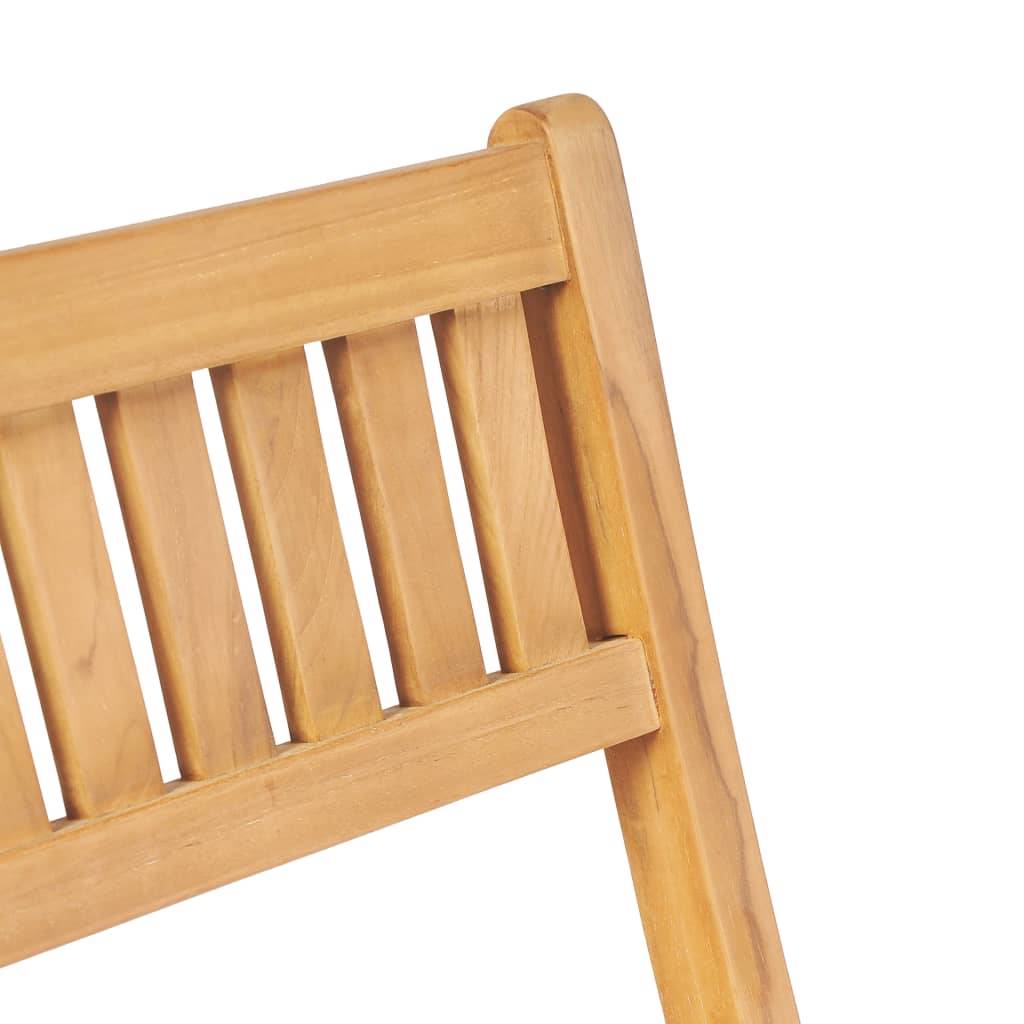 Vidaxl - Ensemble de bar 3 pcs Bois de teck solide vidaXL 44671 - Imagen 7