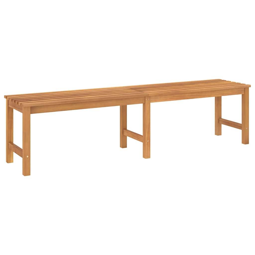PANGIVO - Banc de jardin bois de teck naturel 180 x 40 x 45 cm - PANGIVO - Image 2