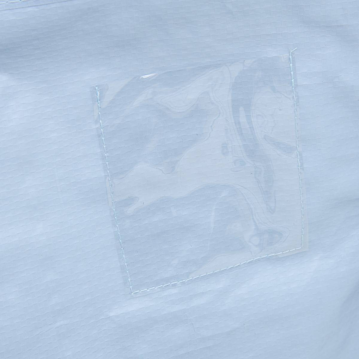 Sac de course avec fermeture zip 99L bleu - 5five - Image 3