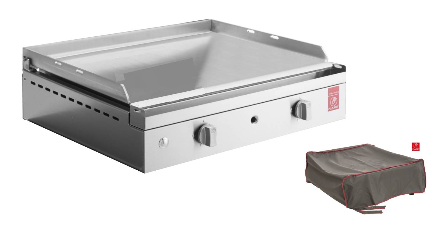Plancha Planet - Plancha CHEF 55 Lisse + Housse PLANET - Image 1