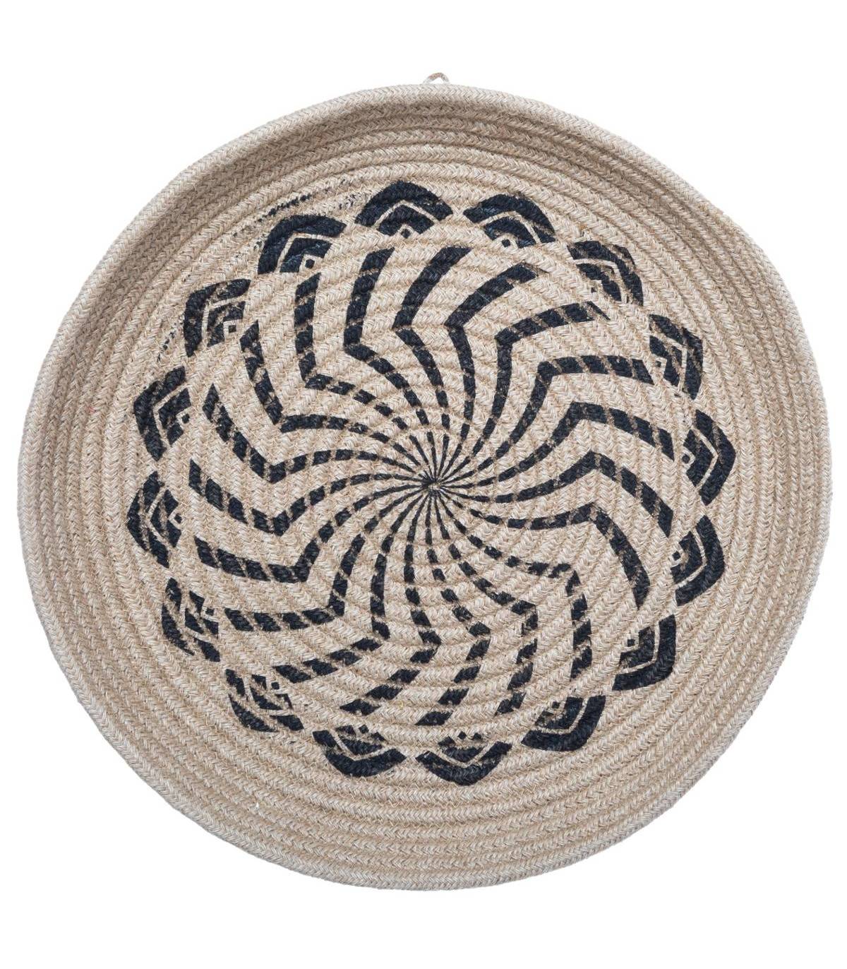 Atmosphera - Set 2 Décorations Murales Paniers en Jute D 48.5 cm et D 38.5 cm - Imagen 3