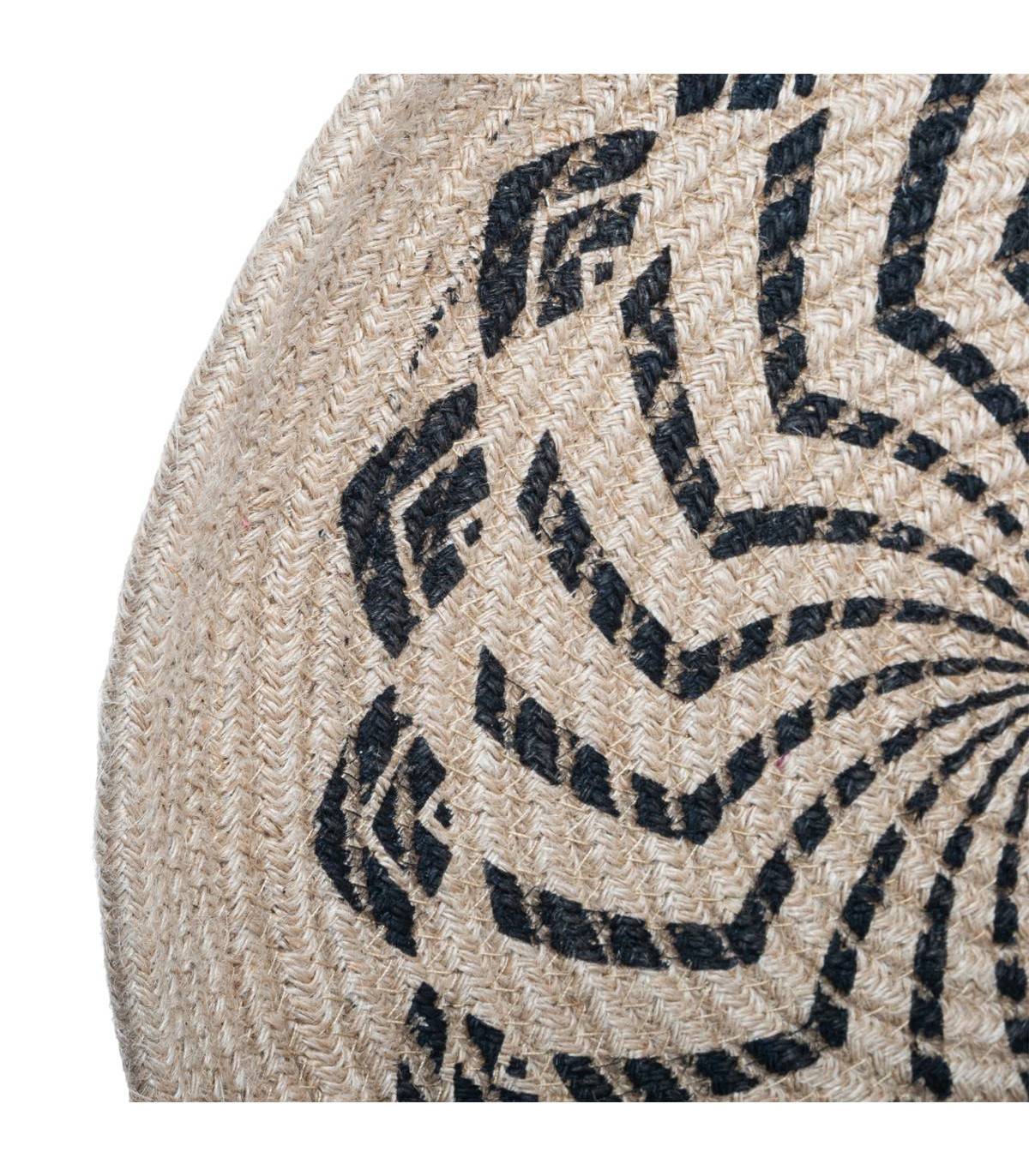 Atmosphera - Set 2 Décorations Murales Paniers en Jute D 48.5 cm et D 38.5 cm - Imagen 5