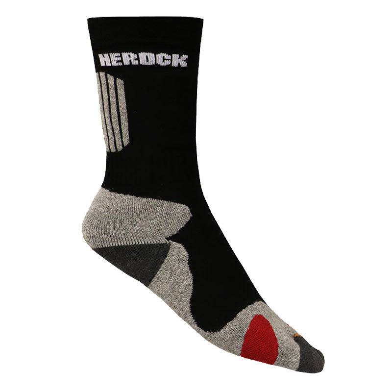 Herock - Paire de chaussettes hautes HEROCK Voltis noires - taille 44-46 - HEROCK - Imagen 1
