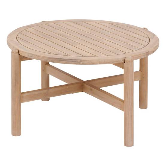 Hesperide - Table basse de jardin ronde "Deona" 80x48cm en acacia Hespéride - Image 1