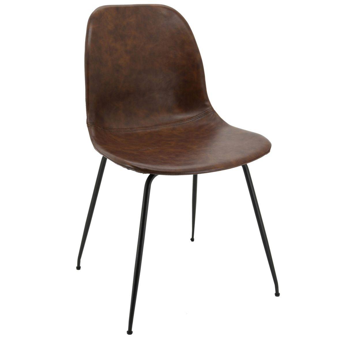 Aubry Gaspard - Chaise en polyuréthane et métal - Imagen 1