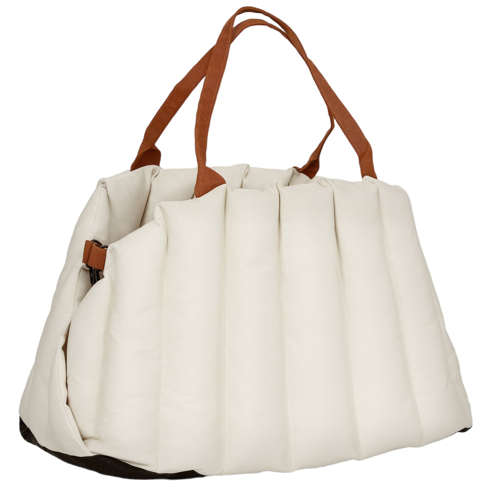 Sac de transport pour chien tissu Oxford blanc crème 50 x 30 x 31 cm - PANGIVO - Image 2