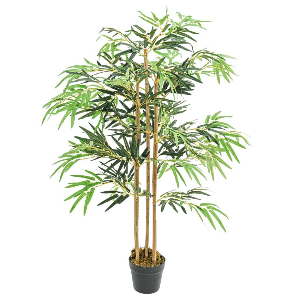 Vidaxl - Bambou artificiel 730 feuilles 120 cm vert - Image 1