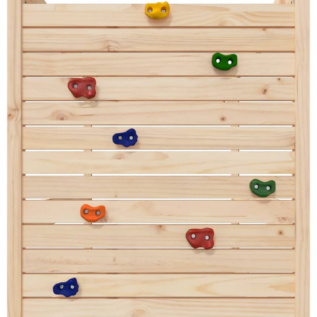 Helloshop26 - Aire de jeux d'extérieur balançoires toboggan portiques robuste jeux jardin 525 x 199 x 249 cm bois de pin massif - Imagen 8