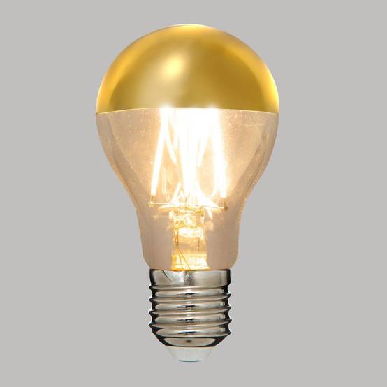 Ampoule E27 Led "Filament Droit" 10cm Or - Image 2