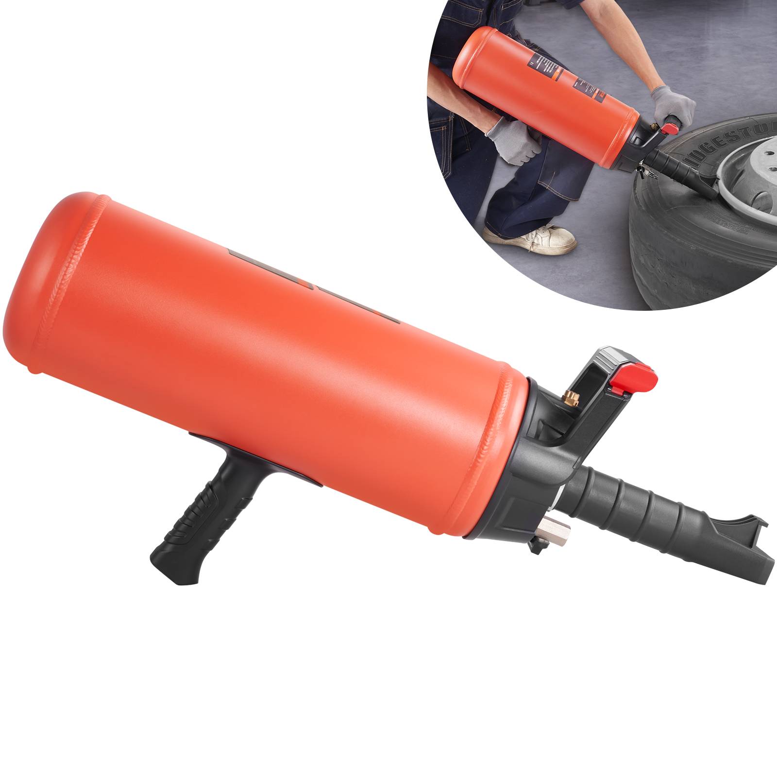 Vevor - VEVOR Gonfleur de Pneus Canon à Air 9 L Portable Compresseur d'Air pour Atelier - Image 1