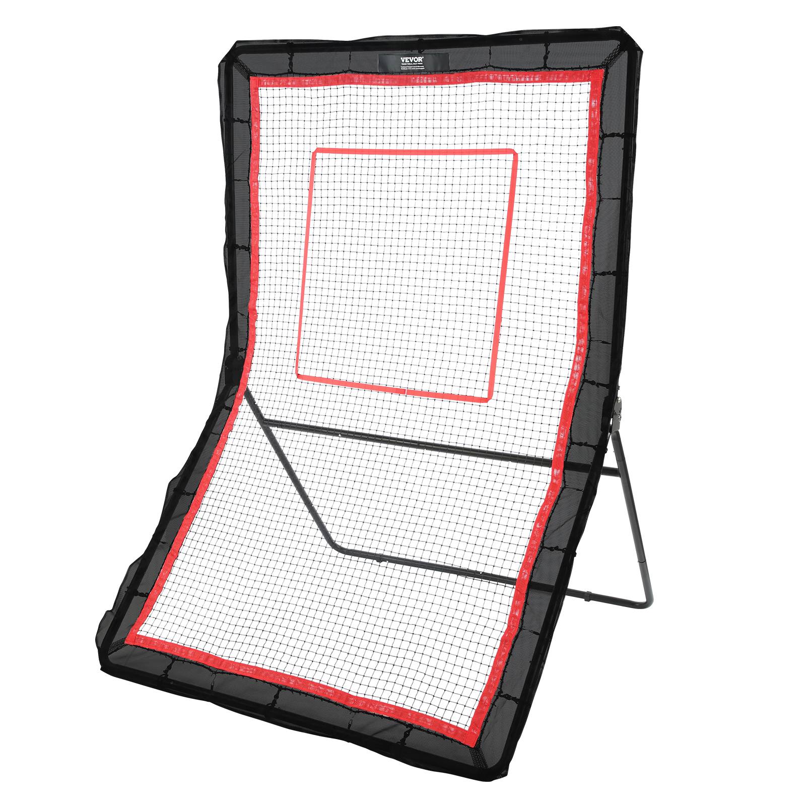 VEVOR Filet rebond 152x213cm, angle réglable, acier, haute élasticité, entraînement solo, football. - Image 1