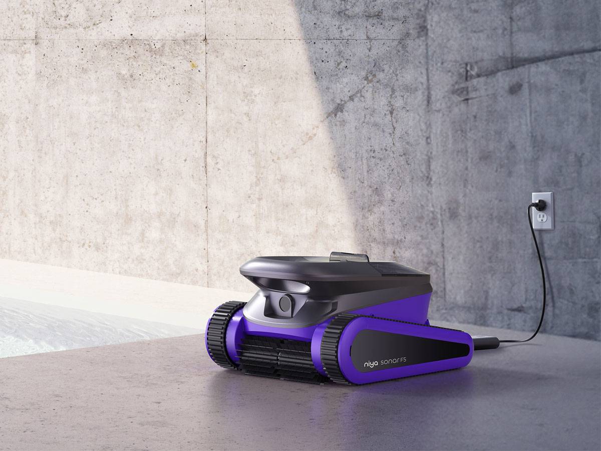 Robot de piscine sans fil Sonar F5 - Niya - Imagen 4