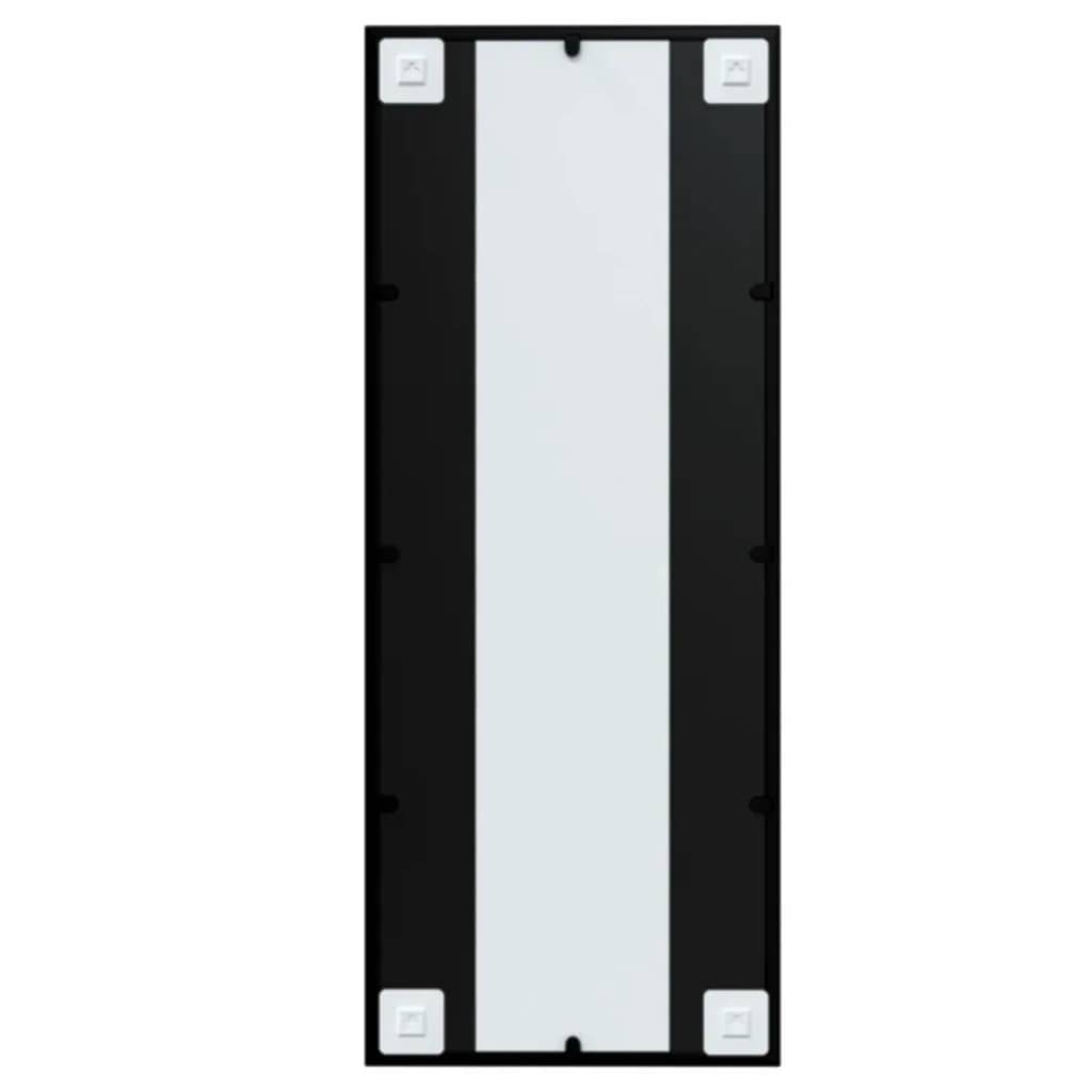 Maison Chic - Miroir mural - Miroir décoratif noir 100x40 cm métal - Image 6