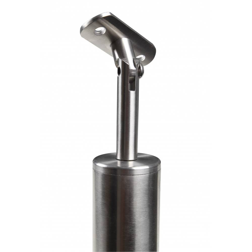 Decklinea - Poteau équipé fixation a plat pour garde corps inox - Imagen 4