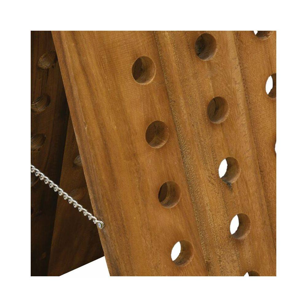 Aubry Gaspard - Grand porte-bouteilles en bois recyclé - Imagen 3