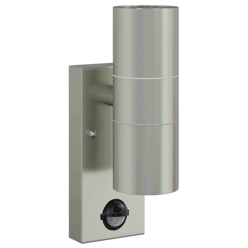 Applique murale extérieure - Lampe murale extérieure Argent 7 x 10 x 22 cm g249 - Image 1