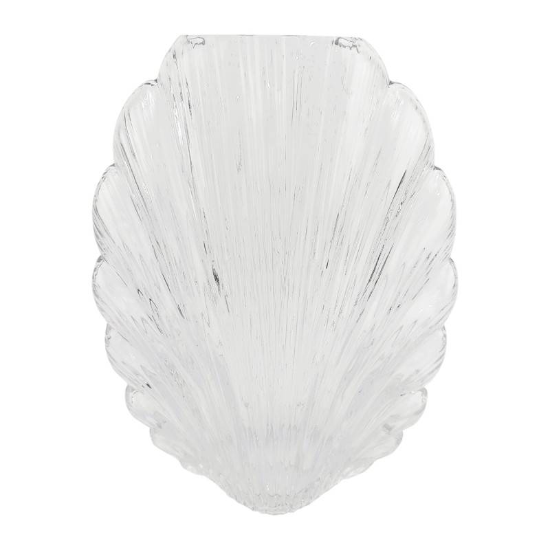 Vase Leucie verre transparent 10x20x25cm