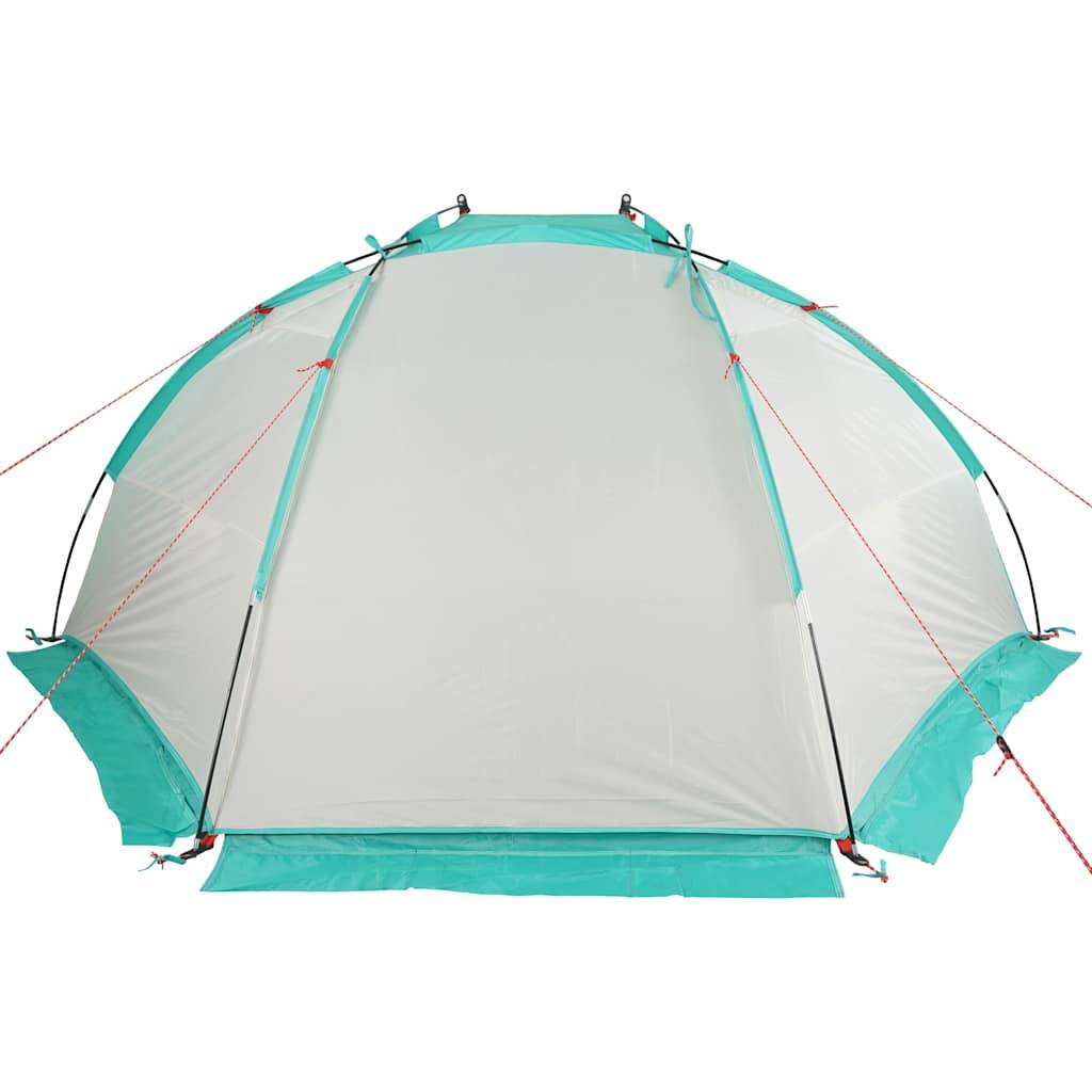 Abri de Plage Compact Polyester Anti-Pluie Tente Portable pour Couple ou Enfants Vert d'Eau – ComfortXL Outdoor Living - Imagen 9