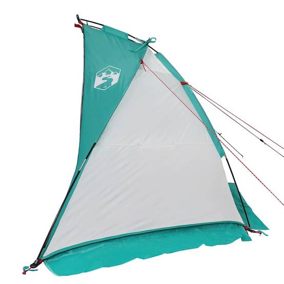 Abri de Plage Compact Polyester Anti-Pluie Tente Portable pour Couple ou Enfants Vert d'Eau – ComfortXL Outdoor Living - Imagen 8