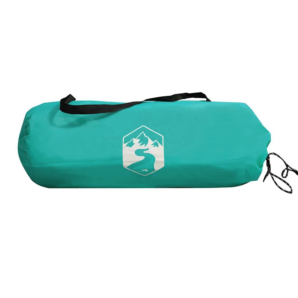 Abri de Plage Compact Polyester Anti-Pluie Tente Portable pour Couple ou Enfants Vert d'Eau – ComfortXL Outdoor Living - Imagen 5