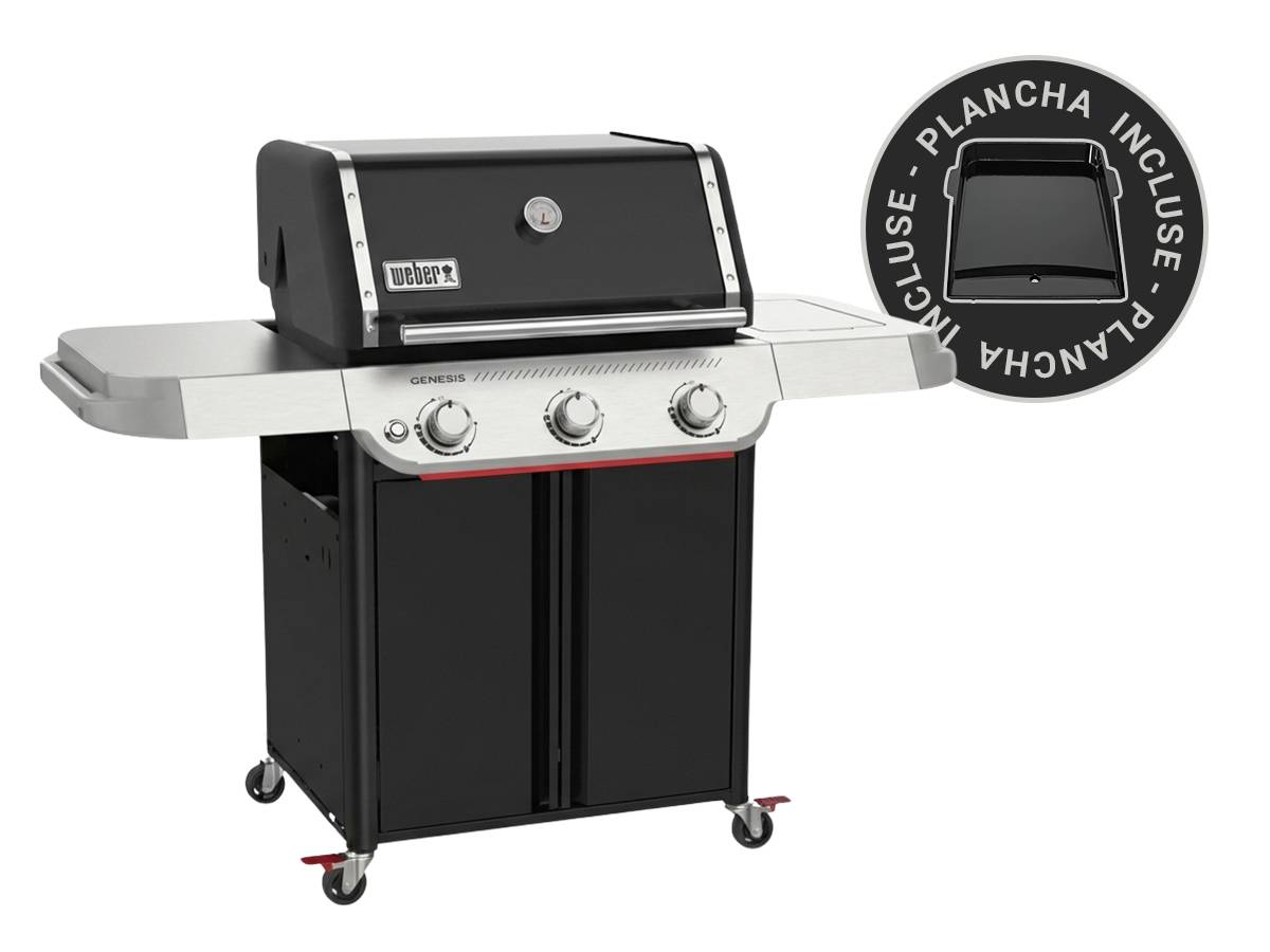 Weber - Barbecue à gaz Genesis E-315W Plancha + Rôtissoire - Weber - Image 2