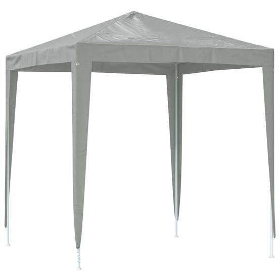 ComfortXL - Tente de réception pliable acier extérieur protection UV 200x200cm gris clair - ComfortXL Outdoor Living - Image 5