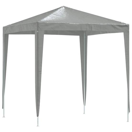 ComfortXL - Tente de réception pliable acier extérieur protection UV 200x200cm gris clair - ComfortXL Outdoor Living - Image 2