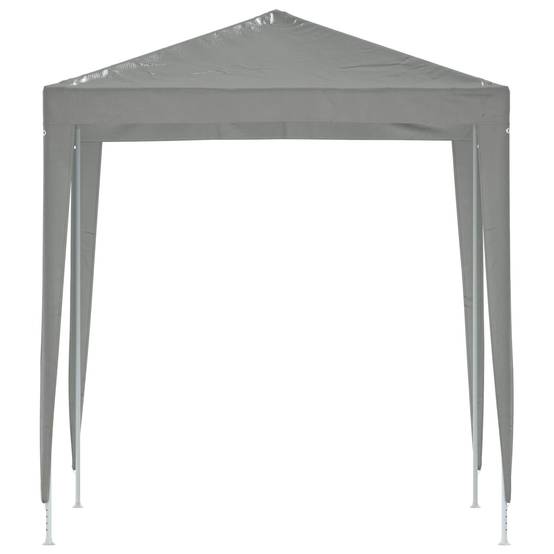 ComfortXL - Tente de réception pliable acier extérieur protection UV 200x200cm gris clair - ComfortXL Outdoor Living - Image 4