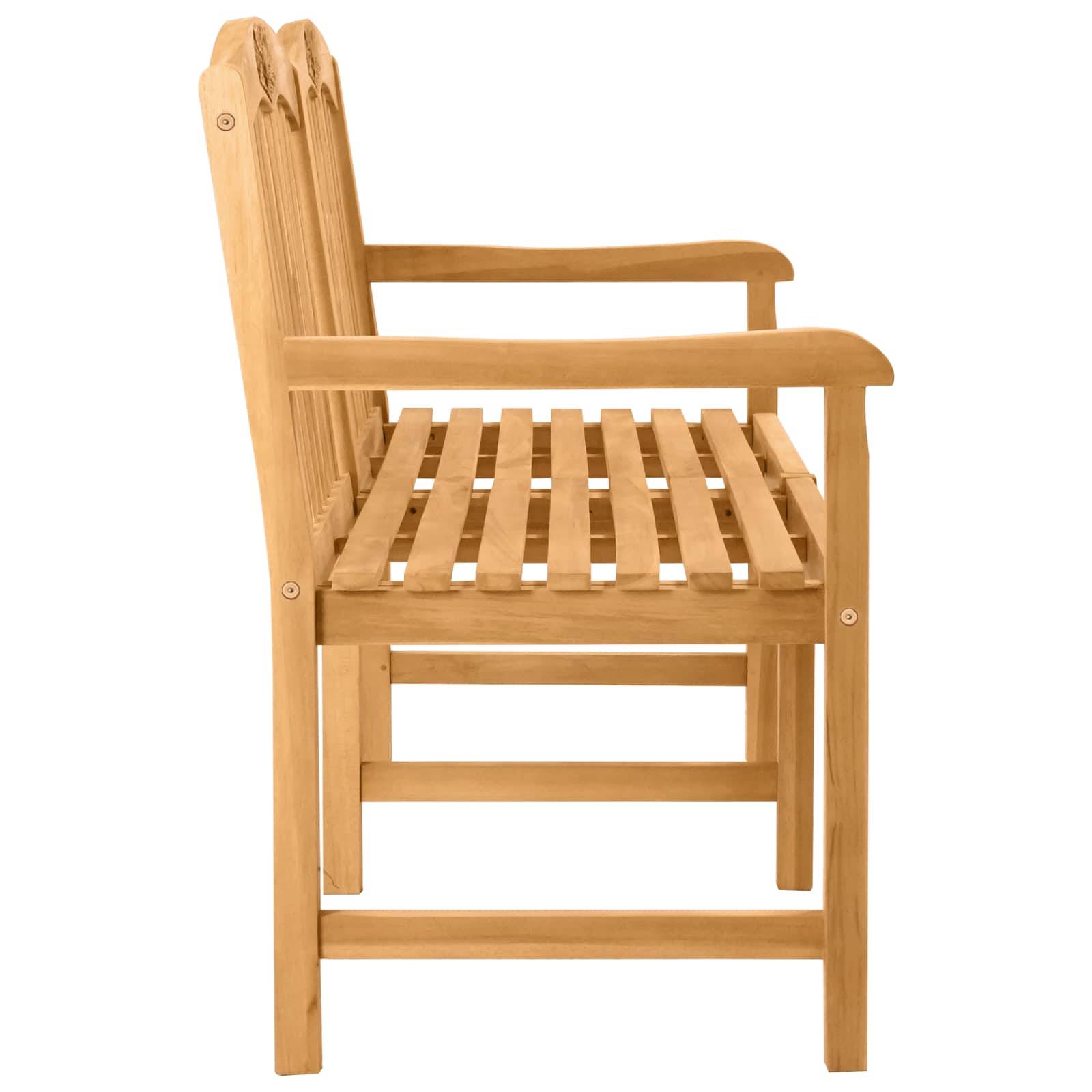 PANGIVO - Banc de jardin bois de teck naturel 179.5 x 61 x 90 cm - PANGIVO - Image 4