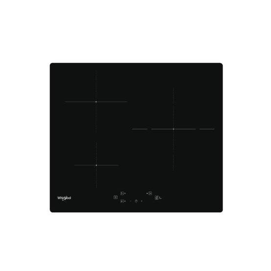 Table de cuisson à induction 60cm 3 feux 7200w noir WSQ3860NE Whirlpool