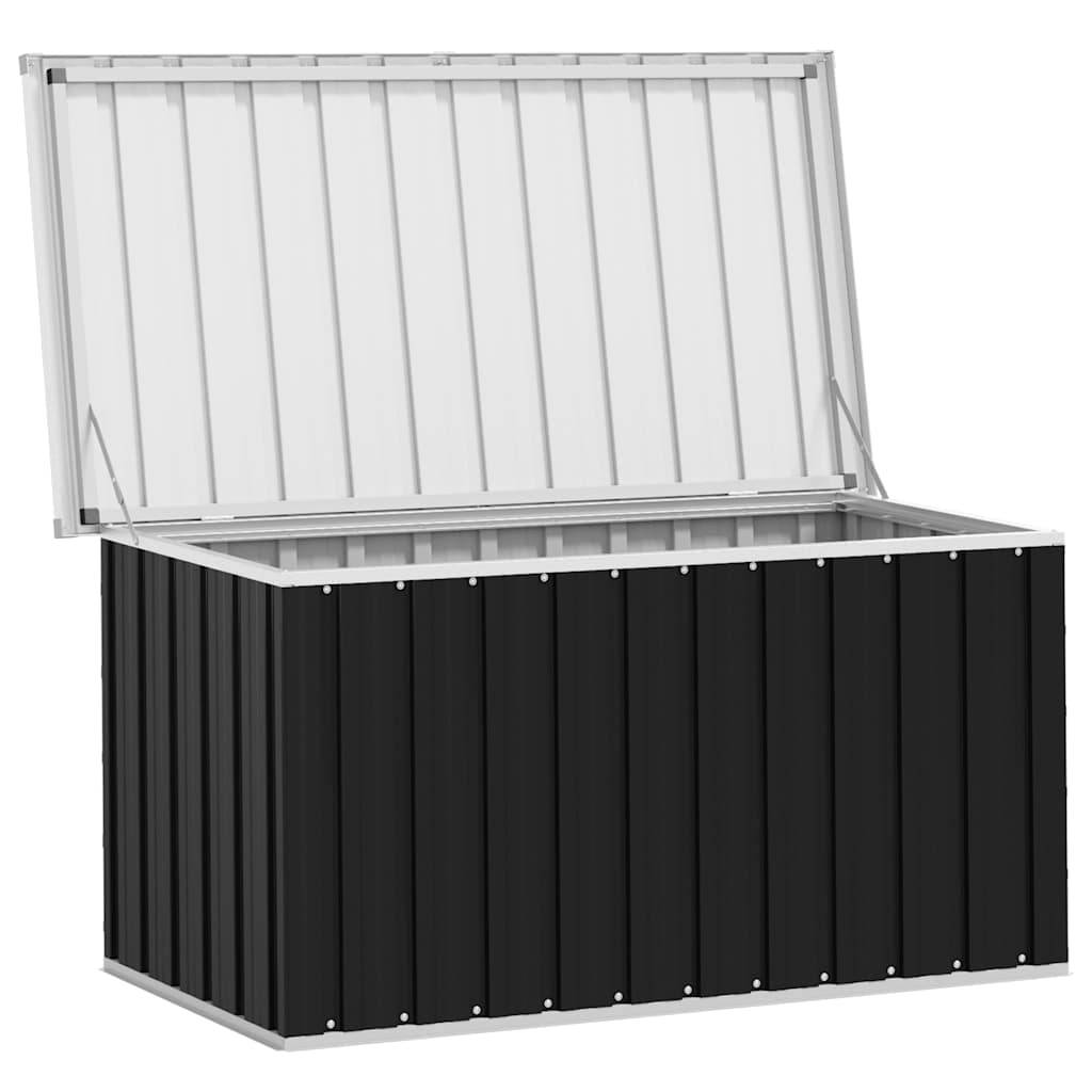 PANGIVO - Coffre de rangement acier galvanisé anthracite 129 x 67 x 65 cm - PANGIVO - Image 5