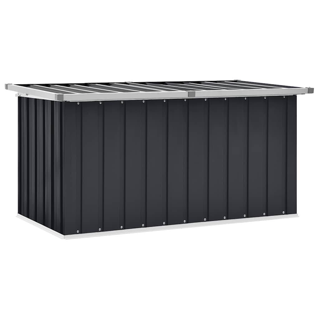 PANGIVO - Coffre de rangement acier galvanisé anthracite 129 x 67 x 65 cm - PANGIVO - Image 2