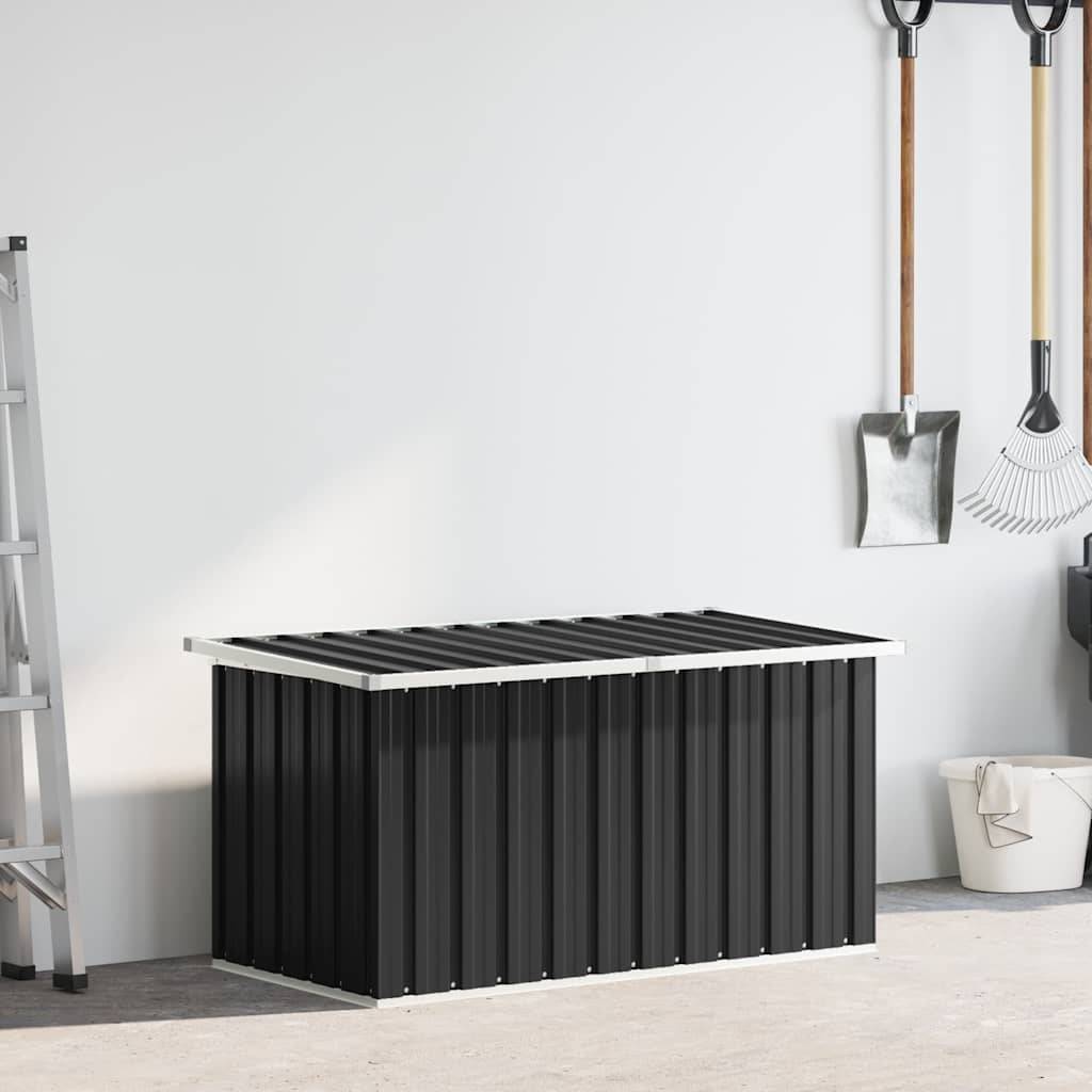 PANGIVO - Coffre de rangement acier galvanisé anthracite 129 x 67 x 65 cm - PANGIVO - Image 3