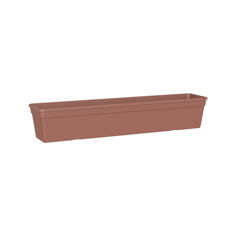 Artevasi - Jardinière Madagascar plastique terre cuite 80 cm - ARTEVASI