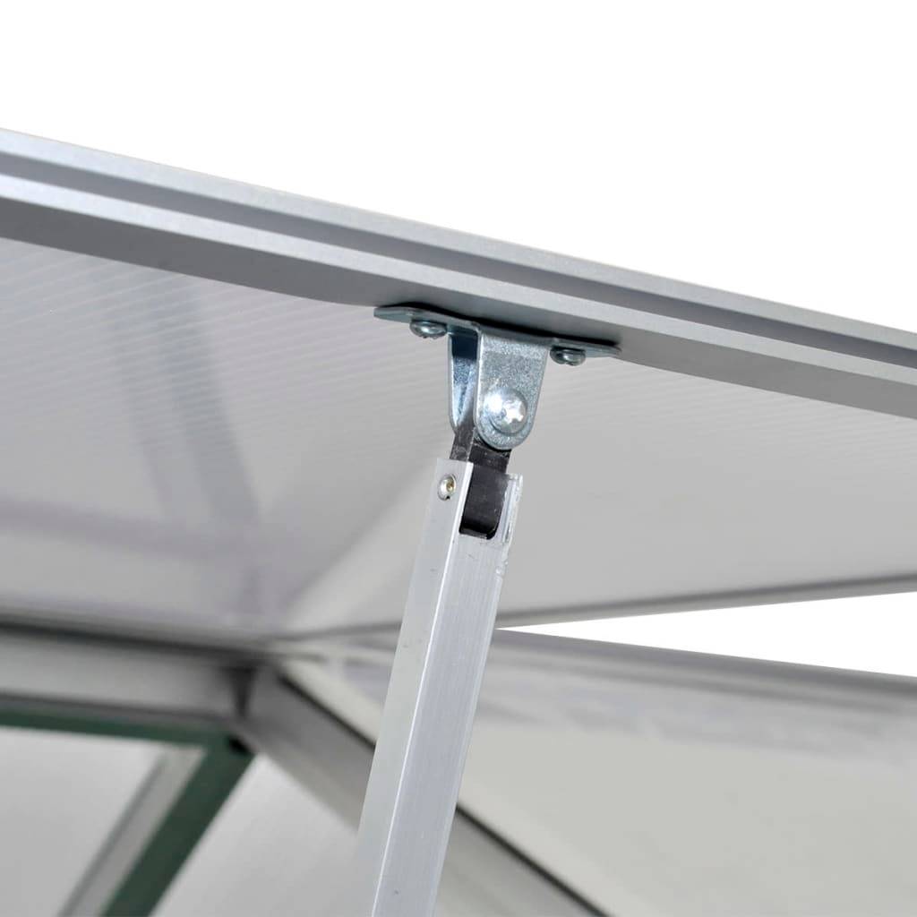 Serre Jardin Aluminium Polycarbonate 9m² Culture Plantes Transparente - ComfortXL Outdoor Living - Image 5