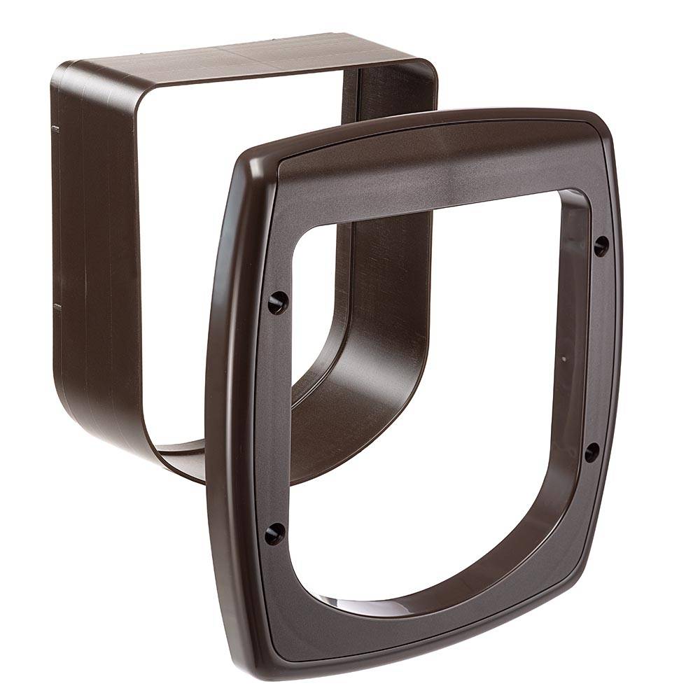 Ferplast - Ferplast Extension pour porte pour  chats chatière avec puce porte basculante SWING MICROCHIP EXTENSION, 22,5 x 16,2 x h 25,2 cm, profondeur 5 cm, - Imagen 1