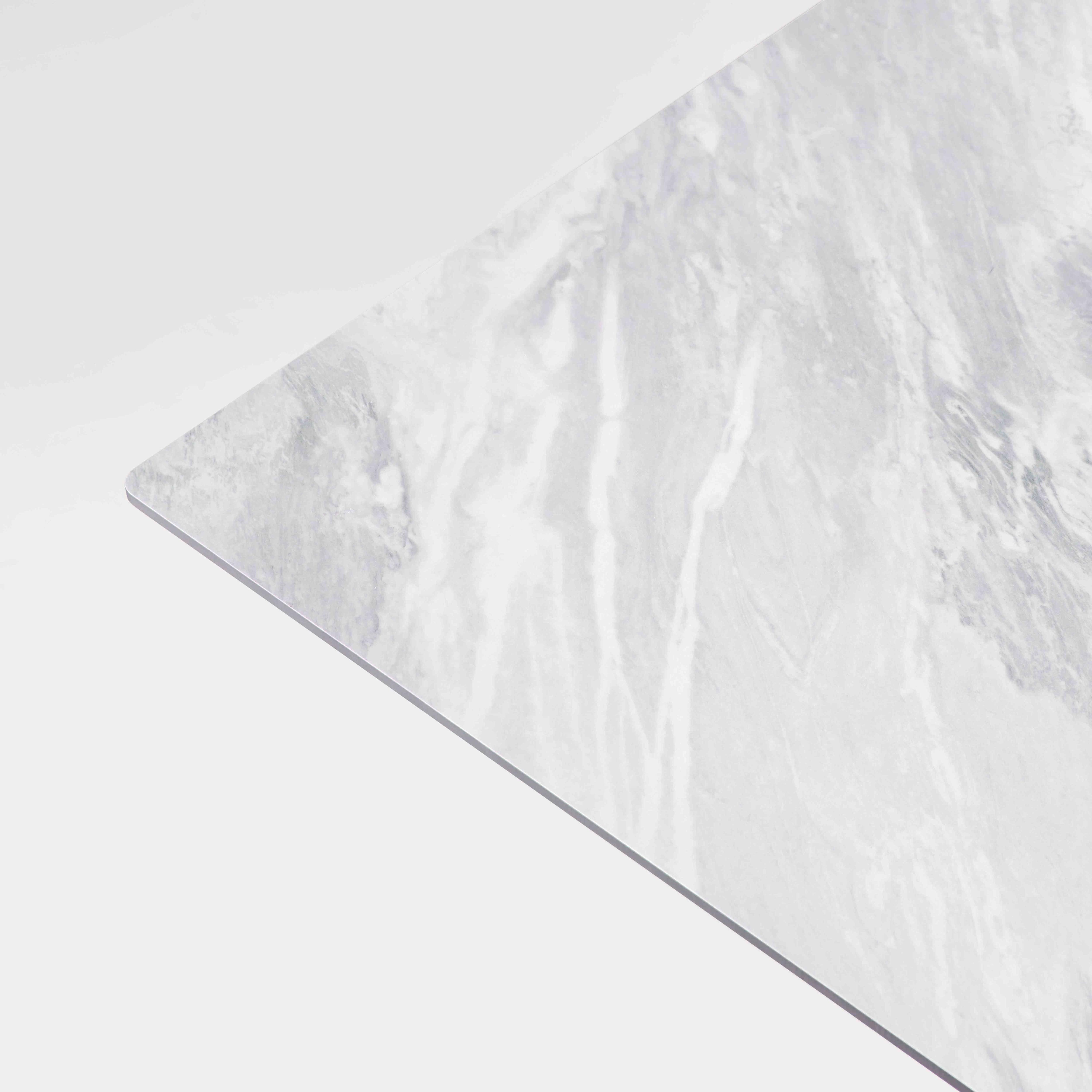 Oviala - Plateau de table stratifié 60x60 cm marbre Opéra - Oviala - Imagen 5