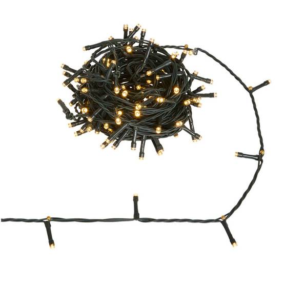 Guirlande lumineuse extérieure 120 LED blanc chaud l.9m FEERIC LIGHTS & CHRISTMAS - Image 2