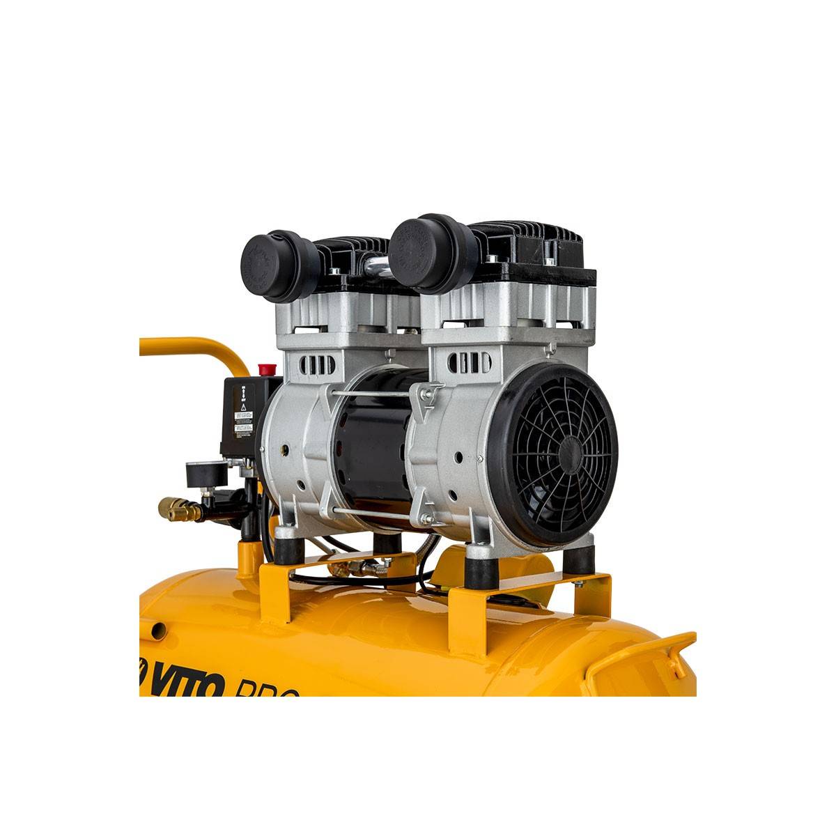 Compresseur d'air Silencieux 50 Litres 1.5 CV 1100W 8 bar VITO - Imagen 7