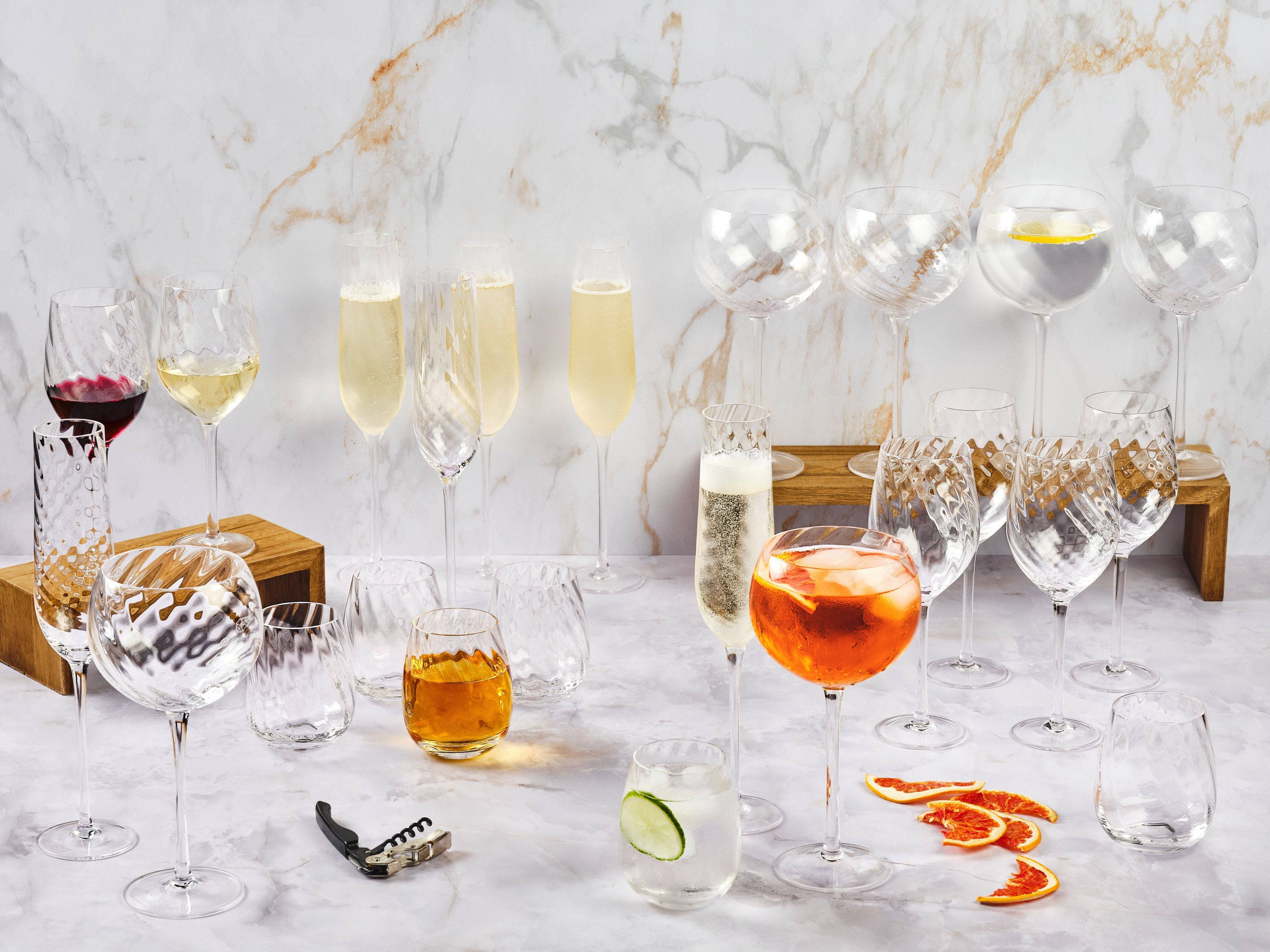 Lot de 6 Verres à pied en Cristallin (cristal sans plomb) "STEN", Bjorn - Image 8
