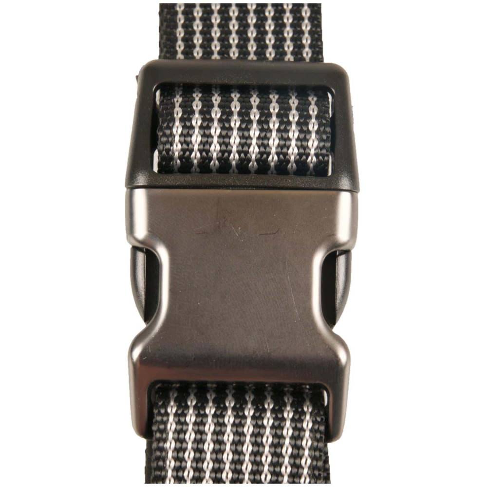 Collier Jannu noir réglable de 55 à 75 cm 38 mm taille XXL pour chien - Imagen 6