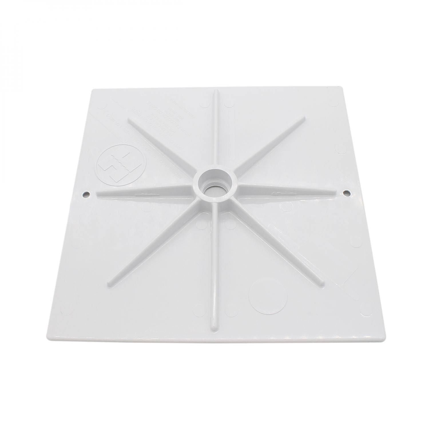 Hayward - Couvercle carré pour skimmer de piscine - 25.5 x 25.5 cm - Blanc - SPX1082E - Hayward - Imagen 3