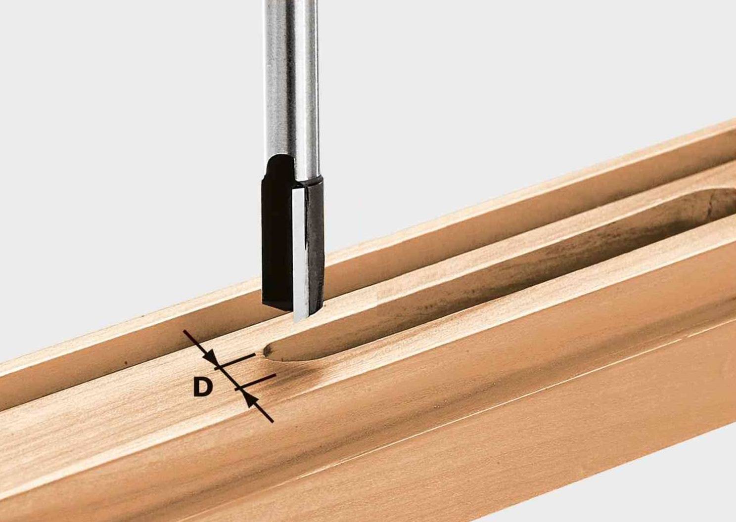 Fraise à défoncer HW Ø25mm - FESTOOL - 490975