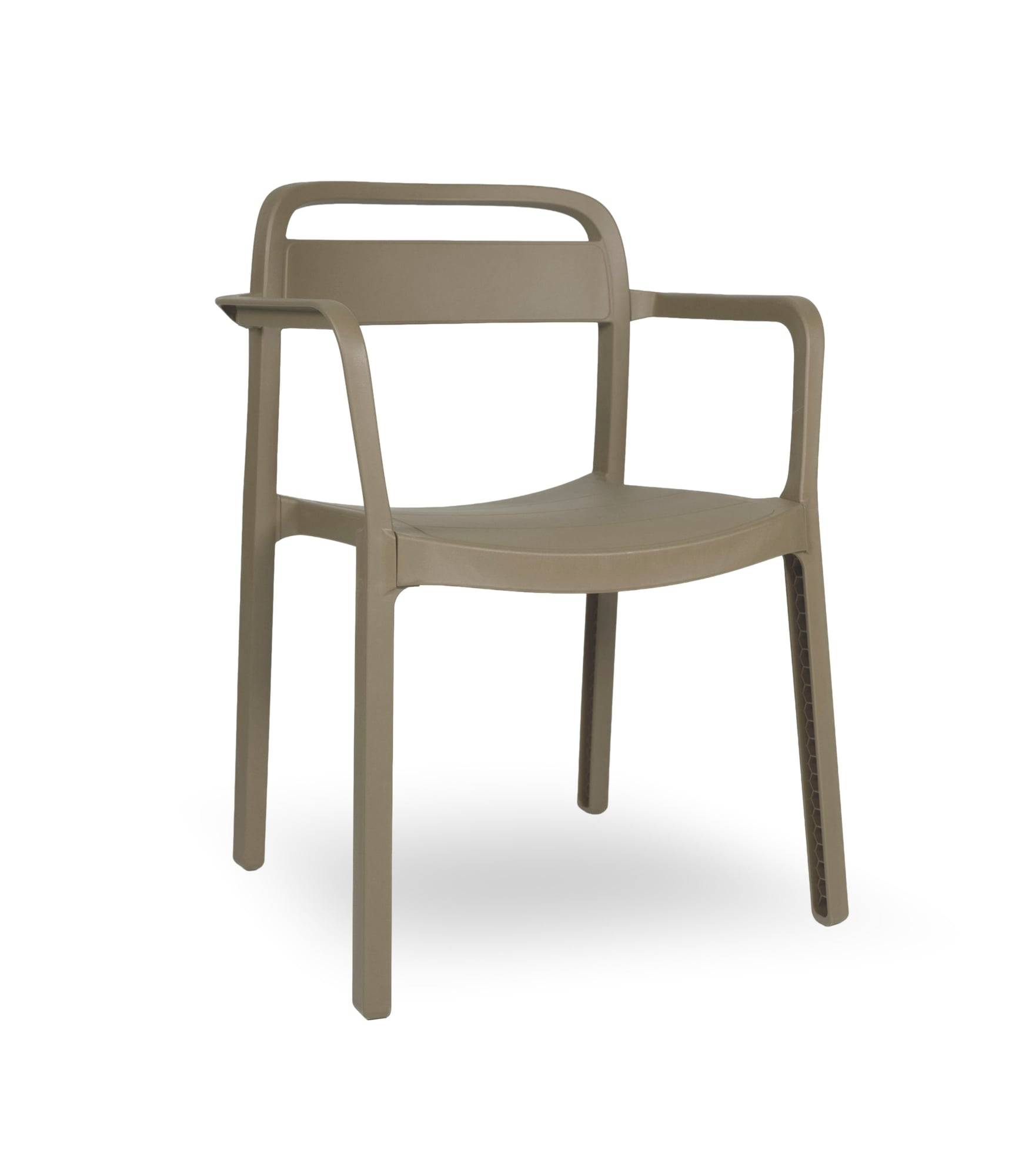 Garbar - Fauteuil June garbar plastique beige - Image 1
