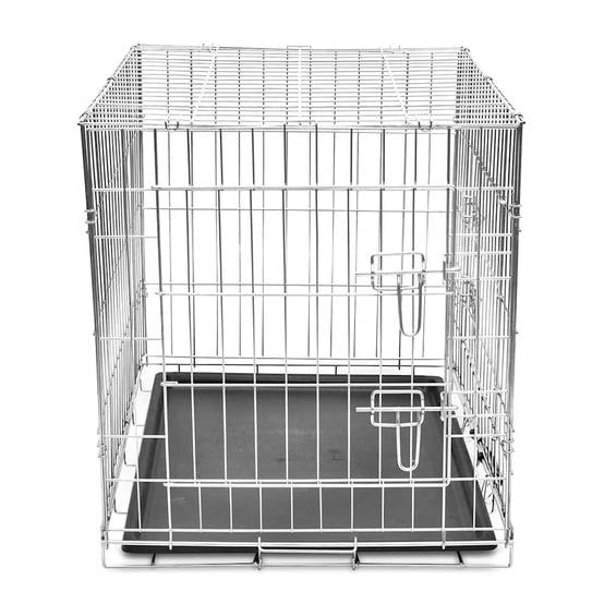 Cage de Dressage Pliable en Acier pour Chien Sécurité Transport Taille M 76x55x61 cm - ComfortXL Outdoor Living - Image 3